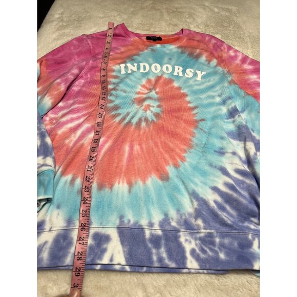 Modern Canvas Indoorsy tie dye sweatshirt women size XXL - Picture 6 of 6